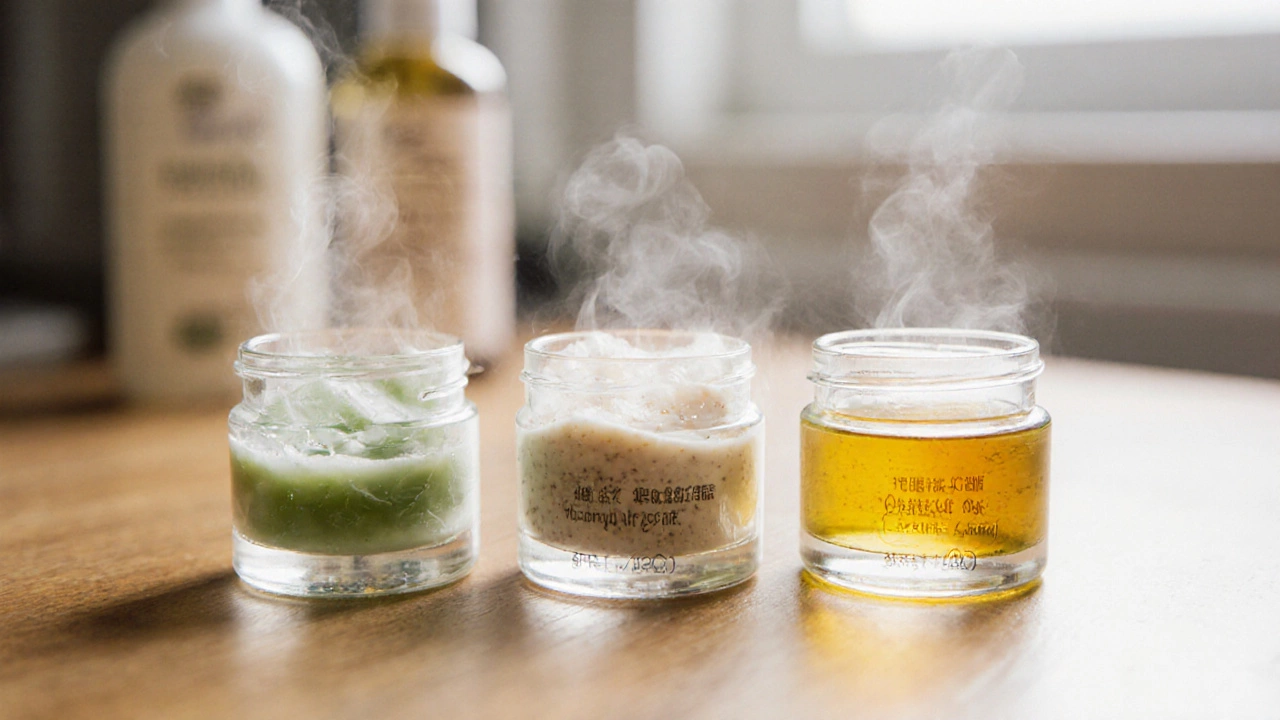 Три домашние маски для ежедневного ухода: с алоэ, пантенолом и церамидами.