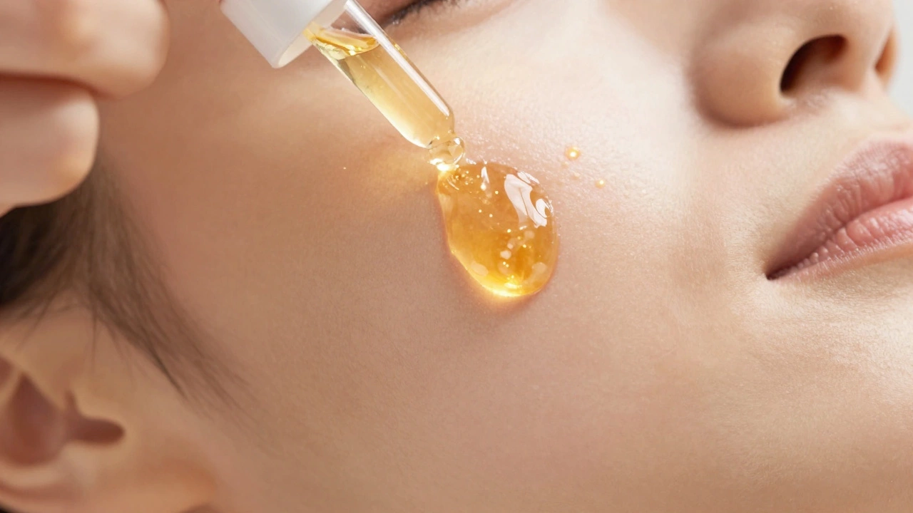 Нанесение мягкого поверхностного пилинга на кожу лица