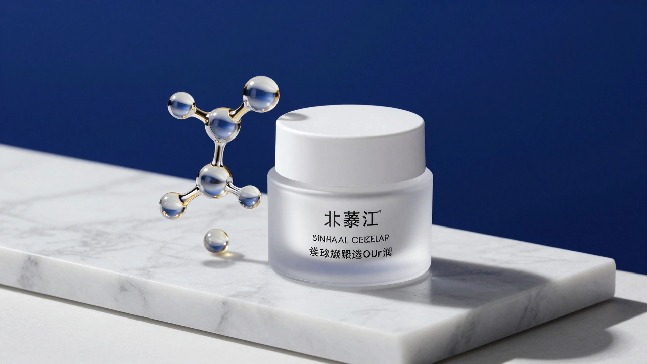 Роскошный швейцарский антивозрастной крем на мраморе с молекулярной структурой